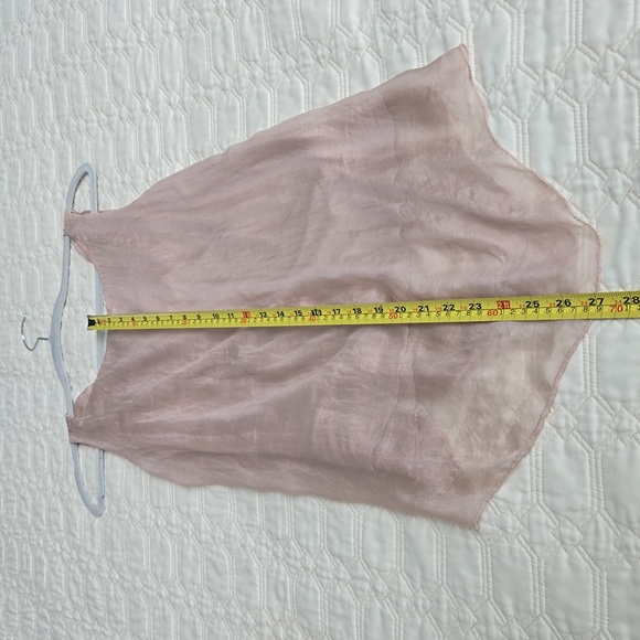 2 Ladies Made in Italy Romantic Silky Flowing Dress Tanks Sz XS - Picture 16 of 16